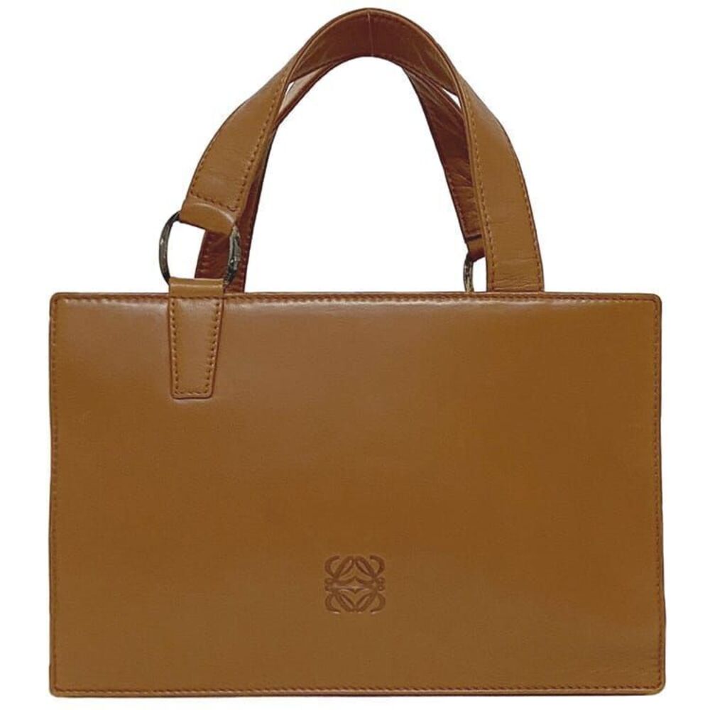 Loewe Handbag brown Anagram soft leather bag